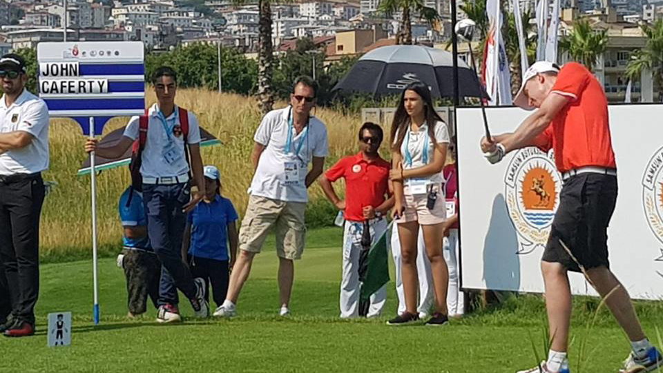DeaflympicsGB's Steven Cafferty: "Golf was my saviour" 